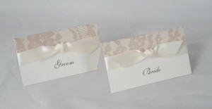 Warwick Lace Place Cards